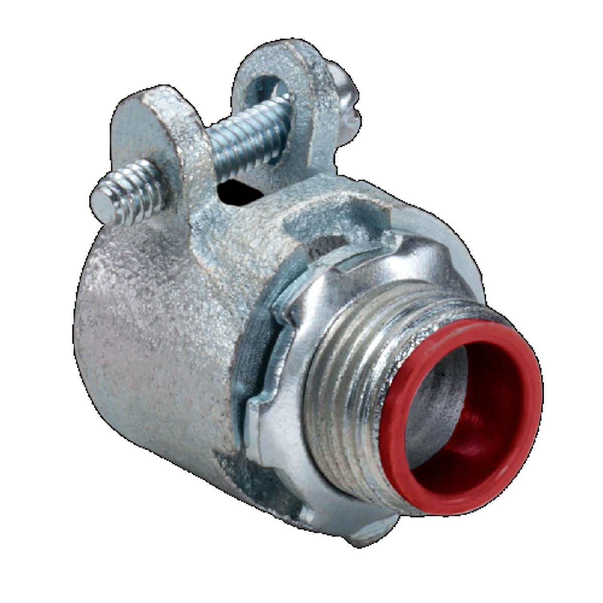 1-1/2" Straight Squeeze Connectors With Insulated Throat 155MI (Pack of 10)