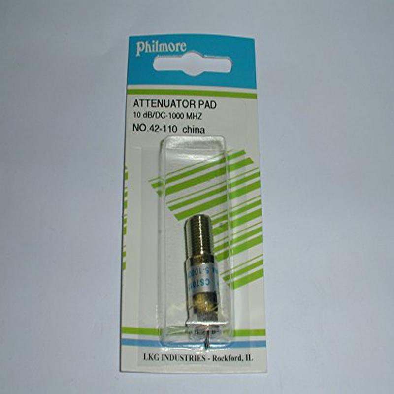 42-110 Attenuator Pad In-line 10dB/DC-1000 Mhz (1 piece)