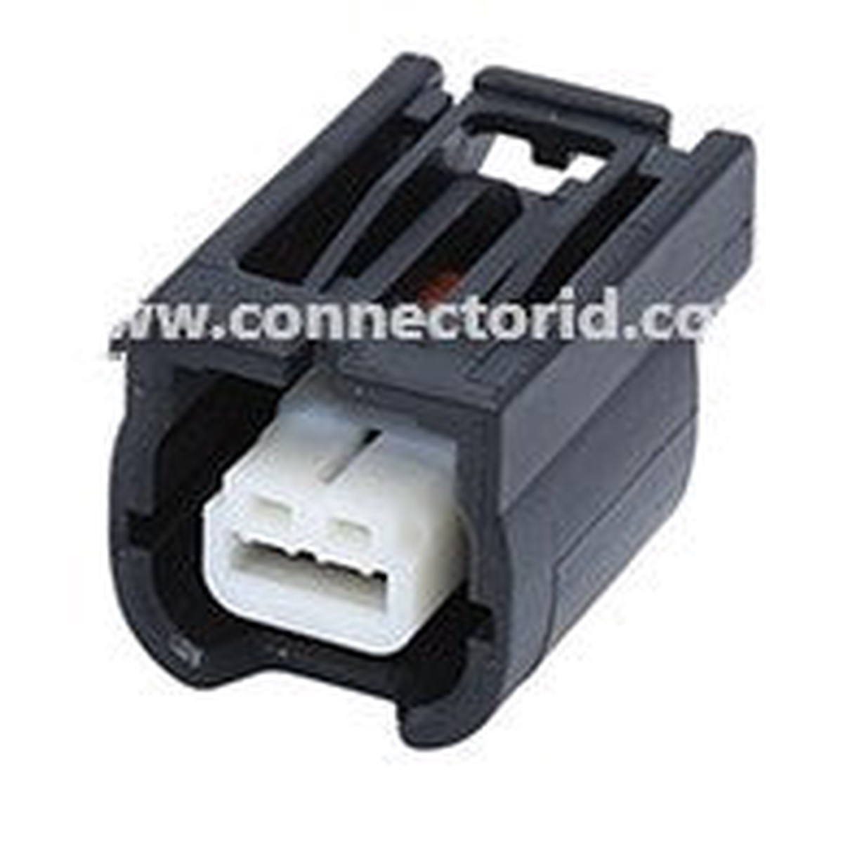 CID1020-0.6-21 Connector 2 way Female, HS 025 Selaed, Black