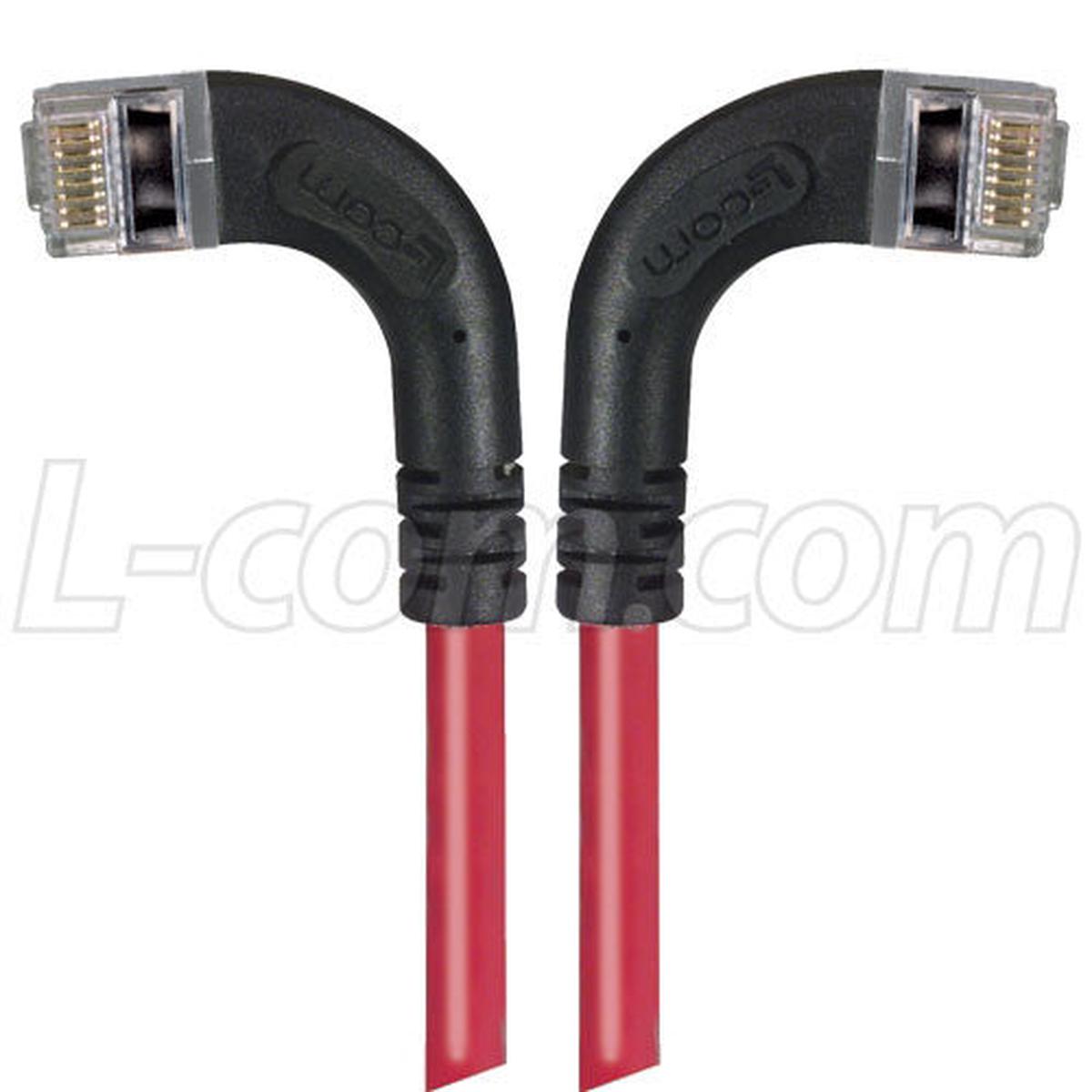Patch Cable Cat5e LSZ FTP Left-Right Red 2 Feet